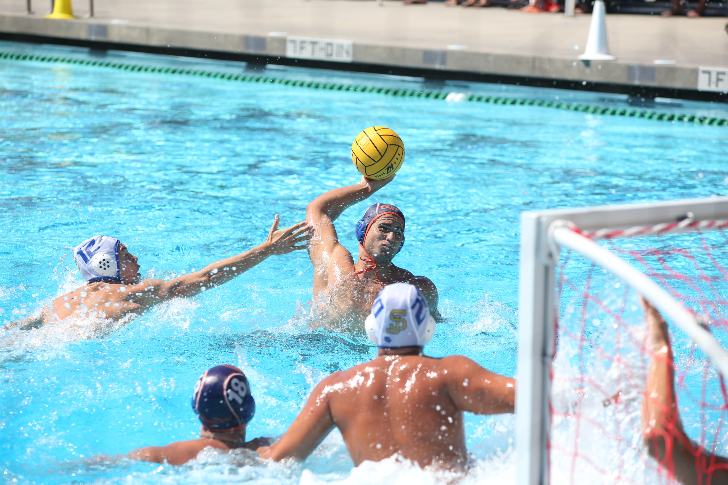 Mens Water Polo Falls To USC Pepperdine Graphic