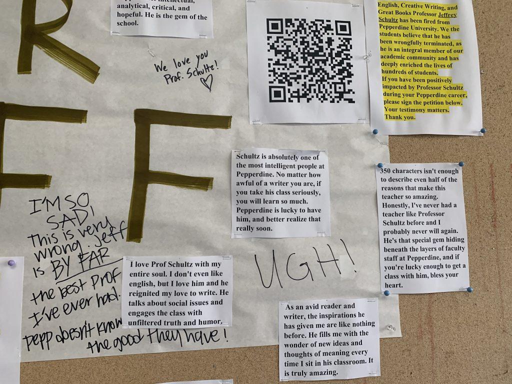 Anonymous students posted various testimonies of having Jeffrey Schultz as a professor last week on the Freedom Wall.