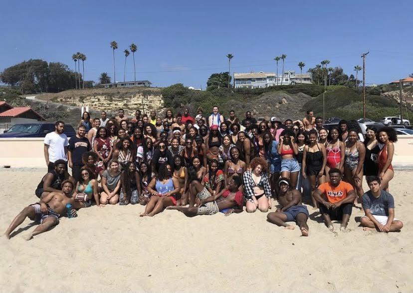 BSA members soak up the sun at their annual beach day in September 2018. During the first week of the semester, BSA usually met at Zuma Beach in Malibu to share pizza, listen to guest speakers and more.
