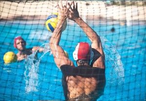 Getting ready: The men's water polo team is hard at work getting ready for the upcoming season