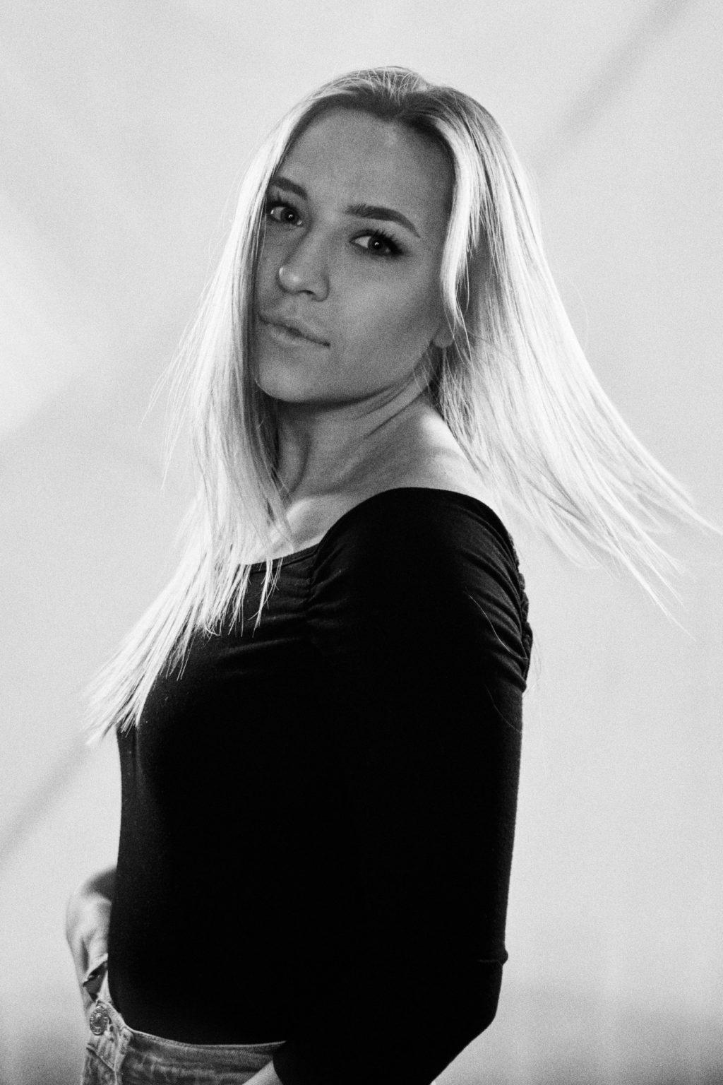 Piekos poses for photographer Jeremy Cowart in Nashville, Tenn., in February, where she completed her internship at Red Light Music Management. Piekos said she had a lot of different experiences leading her back to Nashville during her junior year.