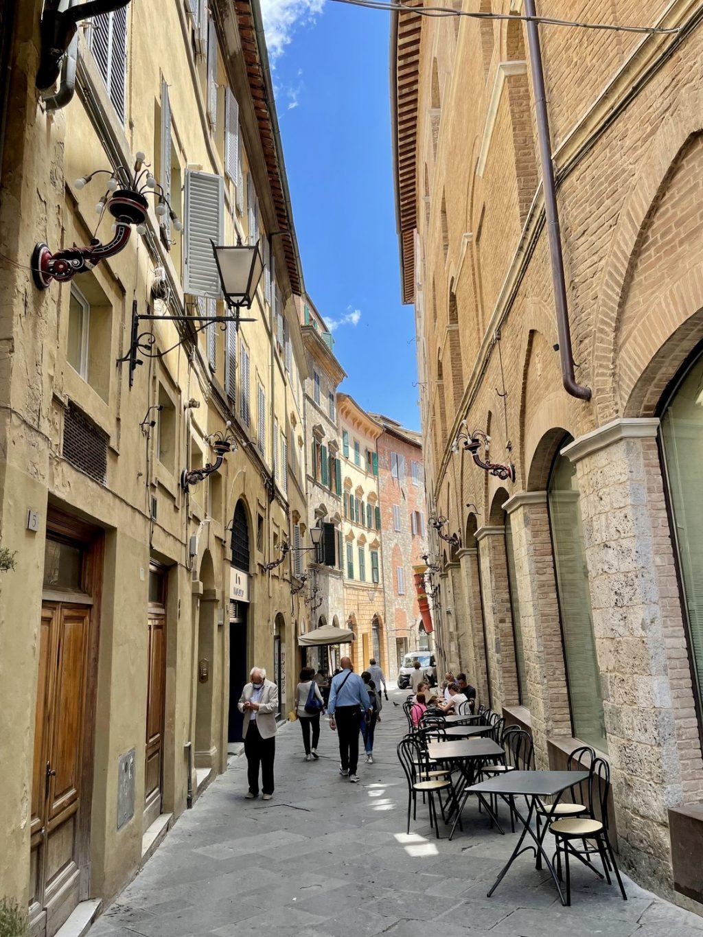 A view of one of the many side streets in Siena, Italy on June 9. These small alleyways gave Italy so much of its charm and were home to some of the best restaurants of the trip.