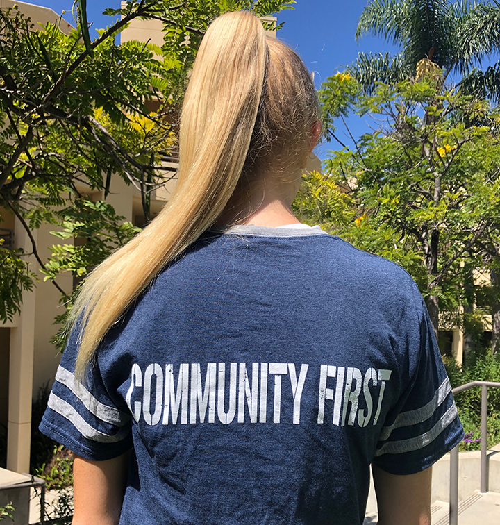 Students Define Service At Step Forward Day Pepperdine Graphic