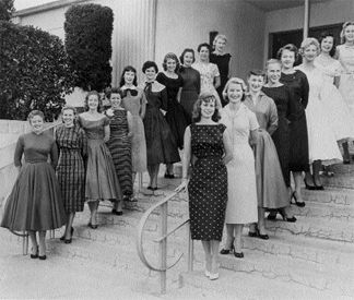 1956 Homecoming Court