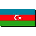 The Azerbaijan national flag