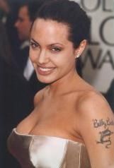 Angelina Jollie's dress was AWOL for the Oscar's.