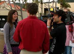 TV Guide Channel Interviews on Campus