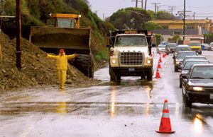 Rains hit the southland