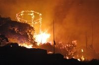 Malibu Bluffs Fire