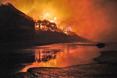 Malibu Bluffs Fire