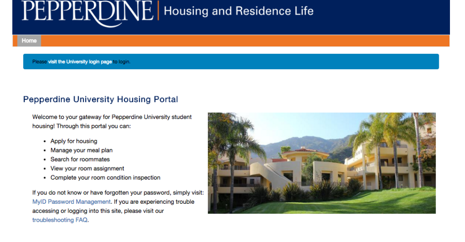 Students Register for Housing Using StarRez ‹ Pepperdine Graphic