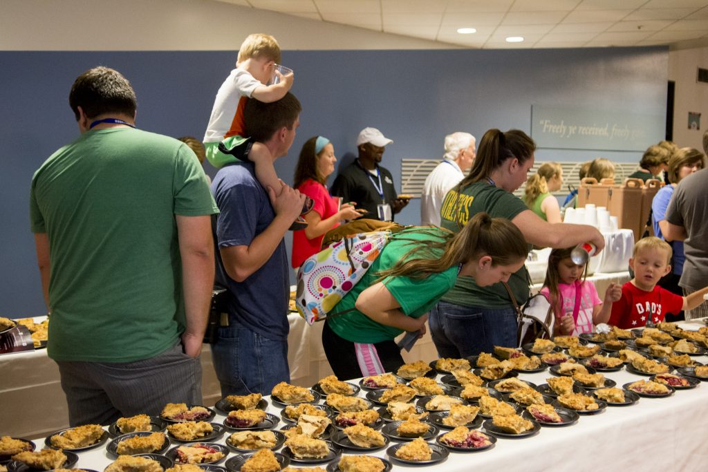 Pie & coffee fundraiser at Harbor.jpg