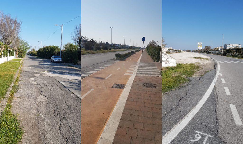 The streets of Fragene, on the outskirts of Rome, are unusually empty. Senior Filippo Margheritini noted that these streets are usually a bustling thoroughfare as traffic heads towards the city center. Photos courtesy of Filippo Margheritini