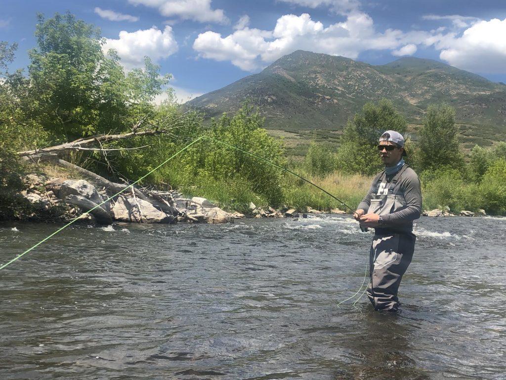 Fisher Browne fly fishes as an activity and says he enjoys doing it on the Provo River in Utah. To gain experience in the courtroom, he also participated in a law internship this summer in Pasadena and saw lawyers work first-hand.