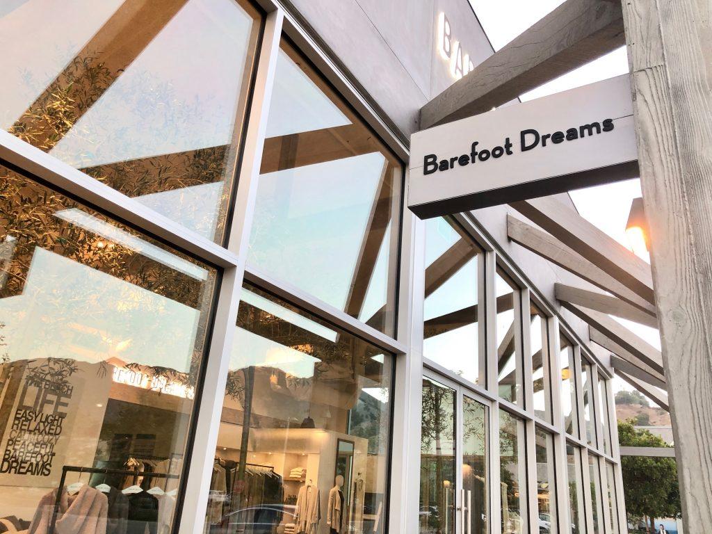 The Barefoot Dreams Malibu store is located at The Park at Cross Creek.