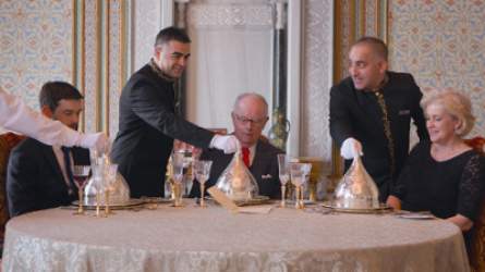 Jack is served a meal with his parents after he invited his mother to Turkey during the show's second season. The Whitehall family celebrated Michael’s birthday together at the best hotel in Turkey.