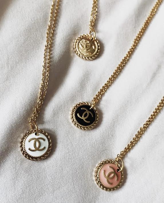 Tyler's most popular pieces are her designer necklaces made with vintage buttons, which launched on her site in October. Tyler said she used to sell on Depop, but now sells items through Instagram and Etsy.