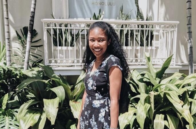 Jean-Simon smiles in Honolulu on her last full day of her Hawai'i service trip in July 2019. She said she attended multiple summer camps and was active in her church's teen ministry, but her biggest involvements with the church were serving in Texas and Hawai'i.