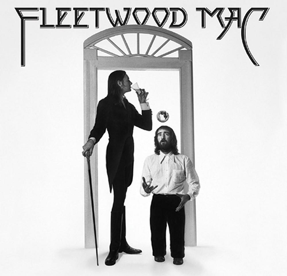 The cover to Fleetwood Mac&squot;s 1975 album titled "Fleetwood Mac" only features drummer Mick Fleetwood and bass guitarist John McVie. Before this album was recorded the band recruited Lindsey Buckingham and Stevie Nicks. Photo courtesy of fleetwoodmac.com