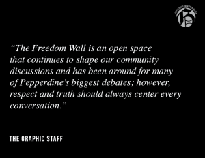 Staff Editorial — Honor the Legacy of the Freedom Wall - Pepperdine Graphic