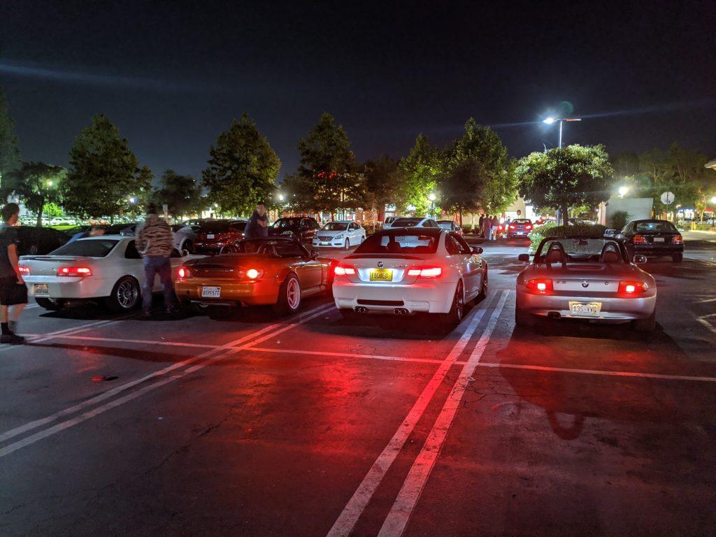 Students, including Nicholay Osokin, get ready to go on a drive in their cars Sept. 15. Friends of Osokin said he was passionate about cars and enjoyed sharing his knowledge with others. Photo courtesy of Brian Wagner