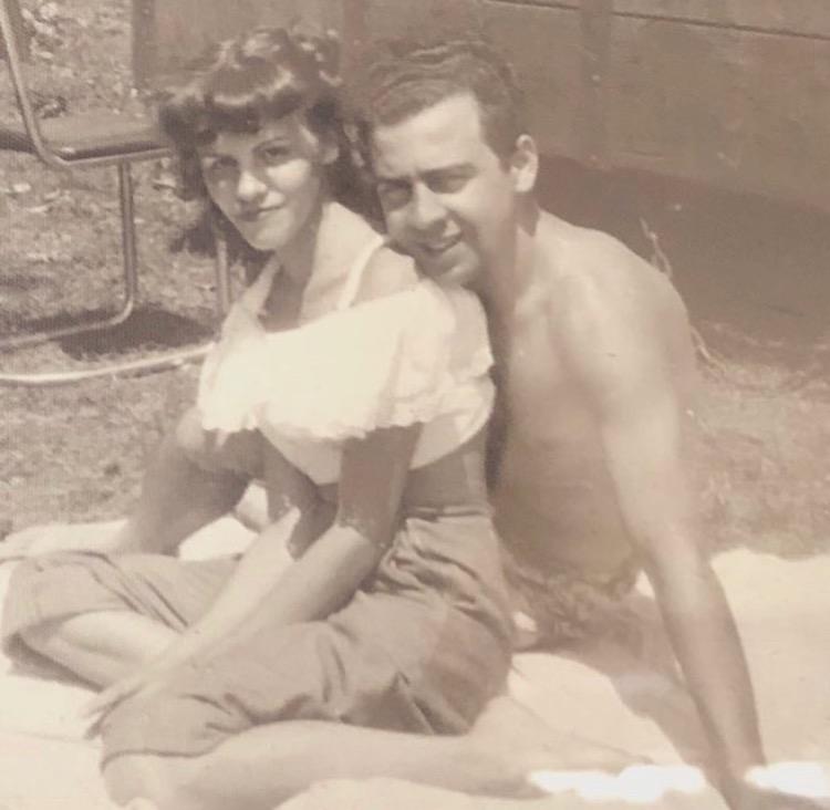 Photo courtesy of Ned Colletti | Colletti, a Sport Administration professor, grew up in the suburbs of Chicago close to the Midway airport. Here, his parents, Ned Colletti Sr. and Delores Colletti, posed for a picture.