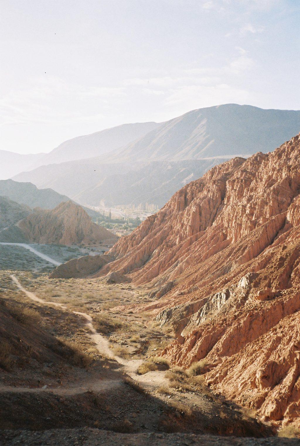 The Andes Mountains glow as the sun sets in Purmamarca, Jujuy, on June 25. This trail was only a few blocks away from our hotel and a great way to explore.