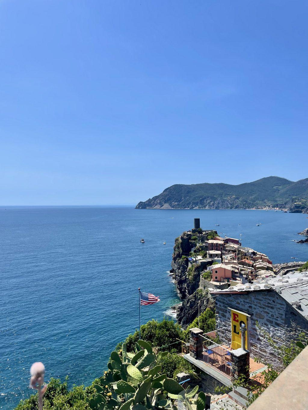 The viewpoint from the top of Ristorante Del Torre on June 11. This charming yet laid-back restaurant offered the most incredible pesto pasta dish I have ever tried.