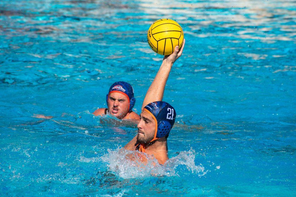 Graduate student attacker Dennis Blyashov readies a shot against the UC Santa Barbara defense in Malibu on Nov. 12. Blyashov had two goals in what was otherwise an uninspiring first half from the Waves.