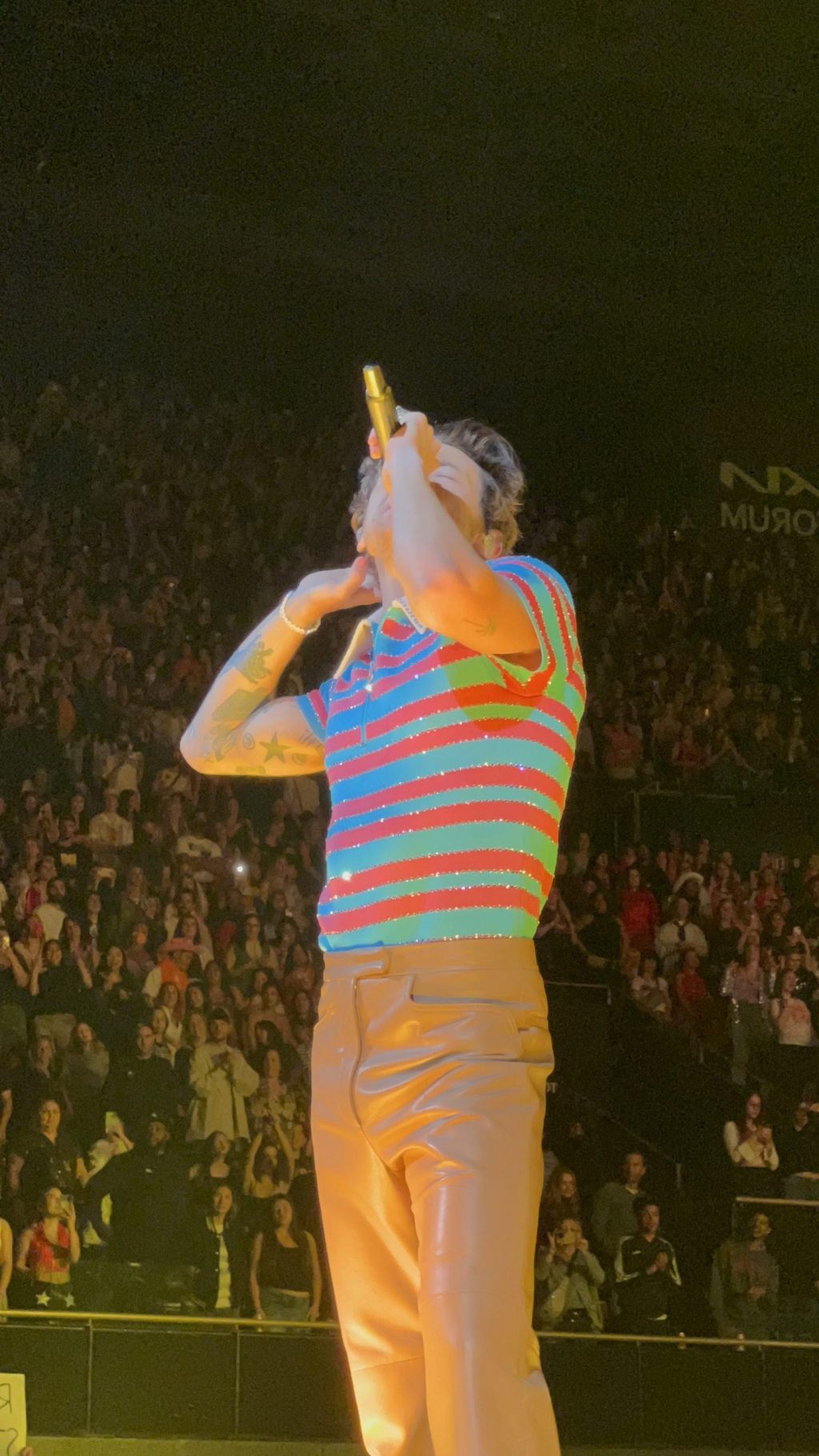 Styles performs at the Kia Forum on Nov. 2. Due to illness, Styles postponed his shows Nov. 5, 6 and 7, to January 2023. Photo courtesy of Gina Duhovic