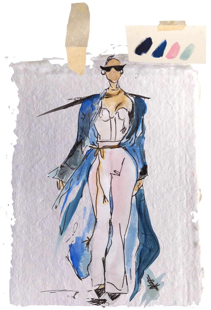 Seulgi Fashion Illustration, an art print by Andres Labrada - INPRNT