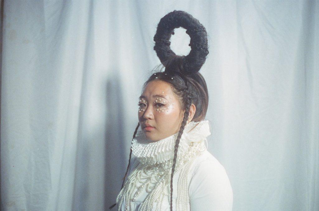 Sabrina Kuo dressed as Jobu Tupaki on Cinestill 800
