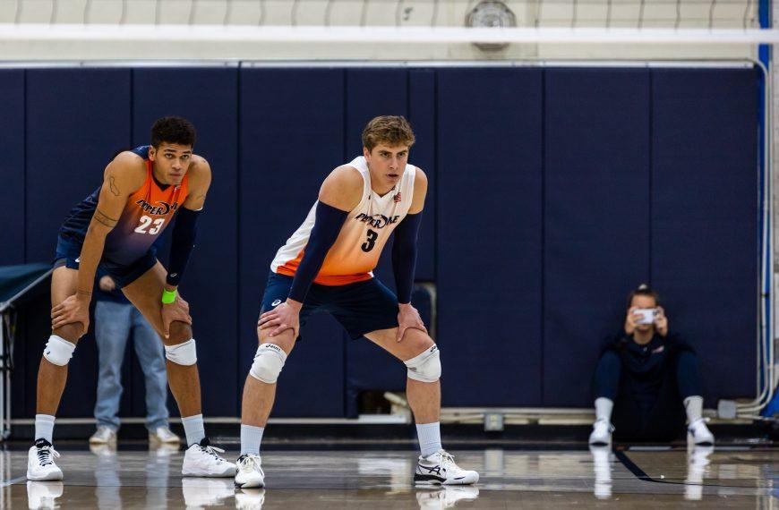 Junior Trey Cole Balances Ambition and Gratitude as Libero for Men’s Volleyball