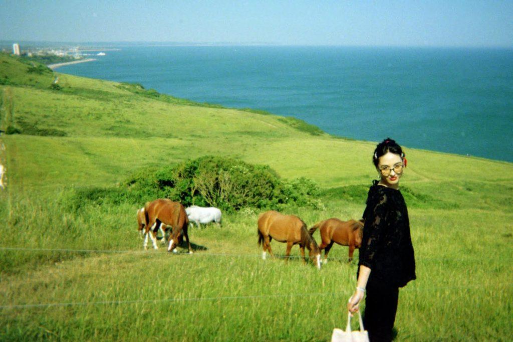 Gonzales explores Seaford and the Seven Sisters cliffs where she got to see a lighthouse for the first time in June. Gonzales also got to see breathtaking seaside views at Giants Causeway in Ireland.