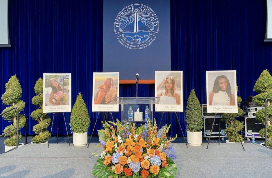 ‘Their Light Will Shine On’: University Holds Memorial for Four Pepperdine Women