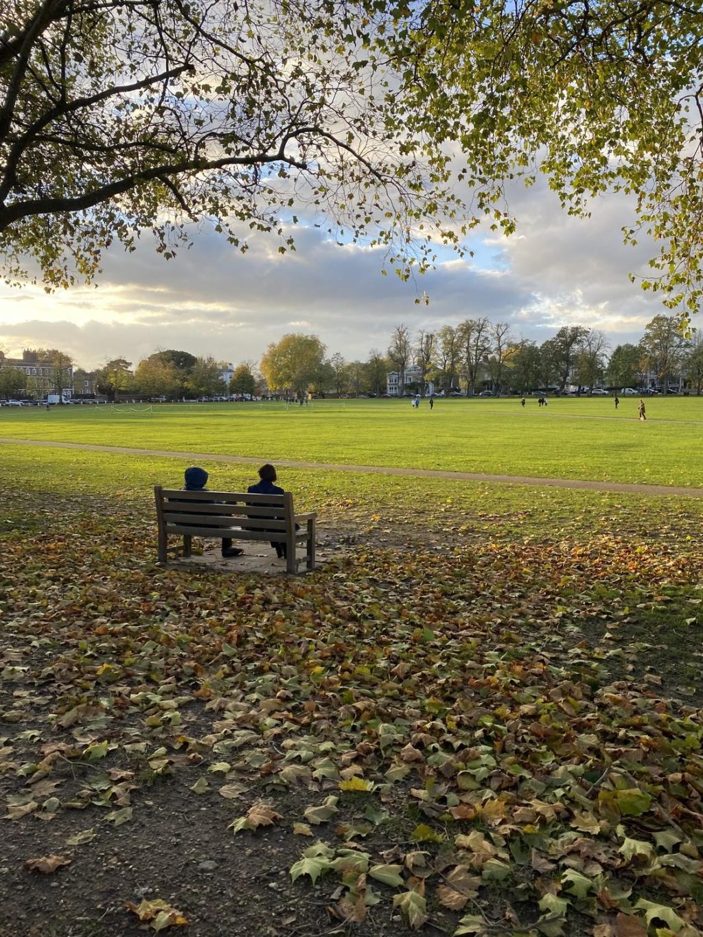 Lyndsee Moran took this photo of the park that the show centers around when she made her visit to Richmond in November 2022. She said it made her tear up seeing how true these scenes are in real life. Photo courtesy of Lyndsee Moran