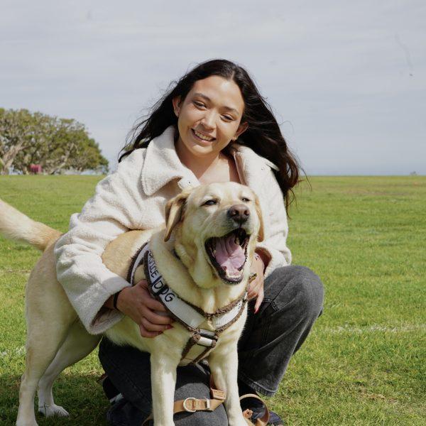 Service Animals Bring Smiles to Handlers and Students