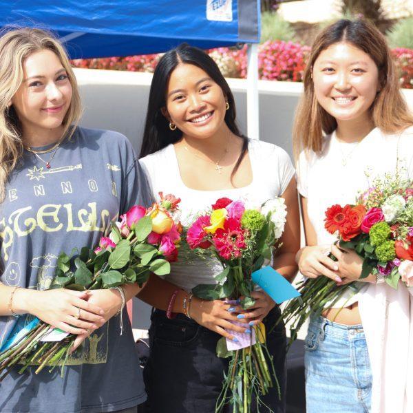 Pepperdine Community Honors ‘Our Girls’ with Flower Memorial on PCH Crash One-Year Anniversary