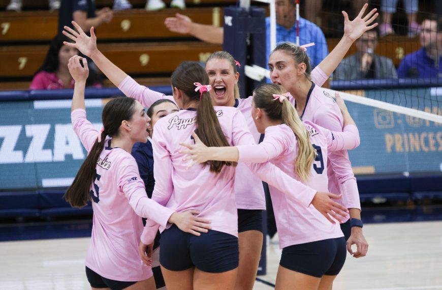 Women’s Indoor Volleyball Keeps Rolling Through Conference Play