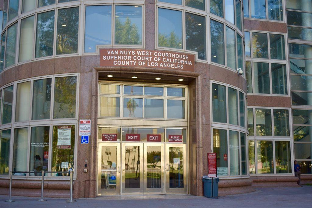 The L.A. County Superior Court continued the preliminary hearing process in the case of the Oct. 2023 PCH crash Wednesday morning at the Van Nuys West Courthouse. Bohm appeared in court with family members and friends. Photos by Mary Elisabeth