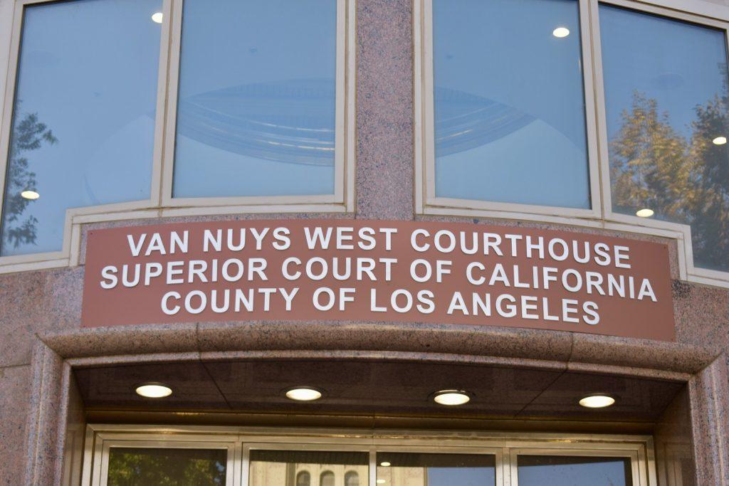 The Nov. 13 preliminary hearing setting in the case of the fatal Oct. 2023 PCH crash took place at the Van Nuys Courthouse West. The court will reconvene Dec. 11. Photo by Mary Elisabeth