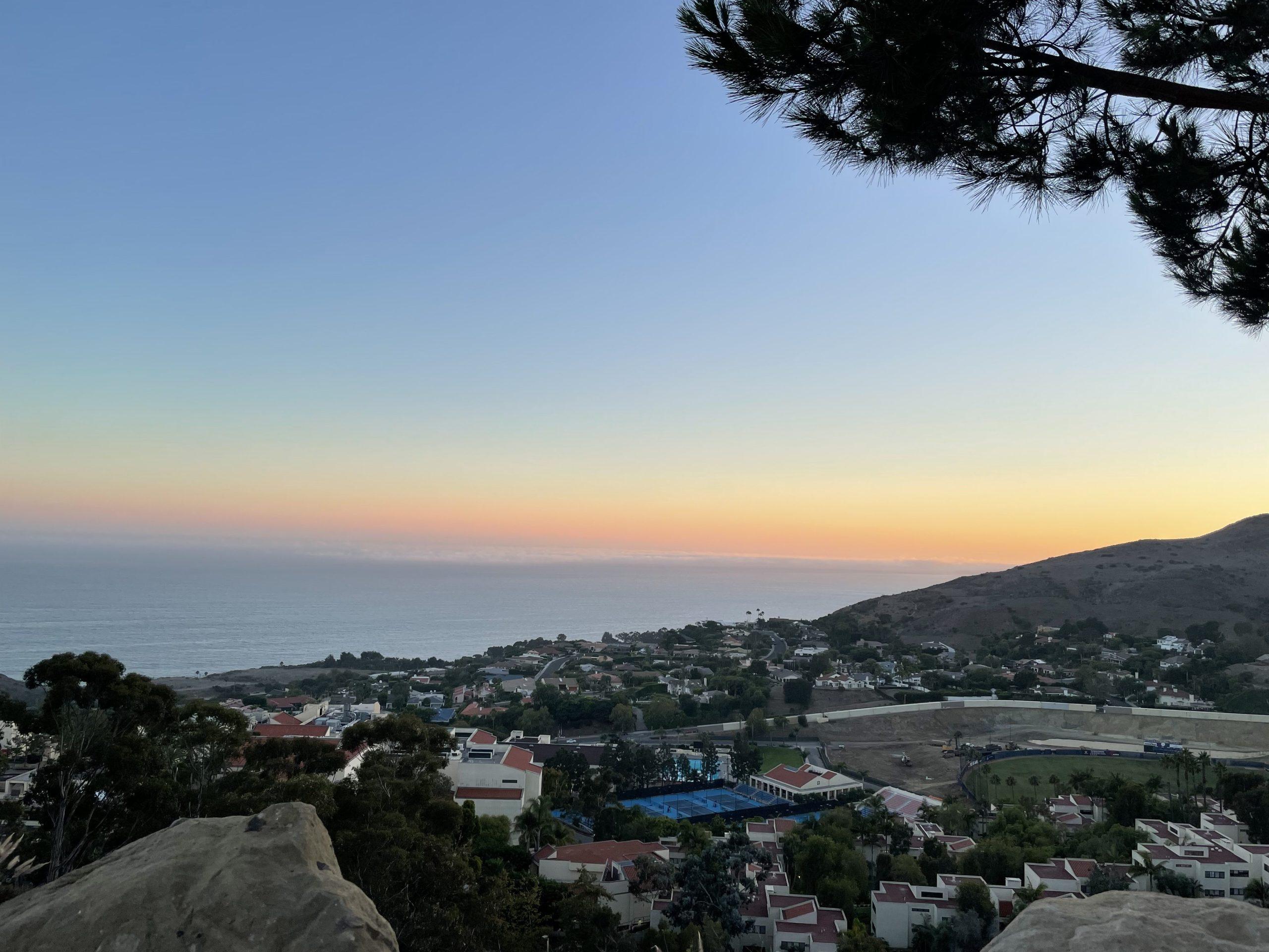 My first Pepperdine sunset, taken on move-in day in August 2021. I immediately felt at home looking at the Malibu sky.