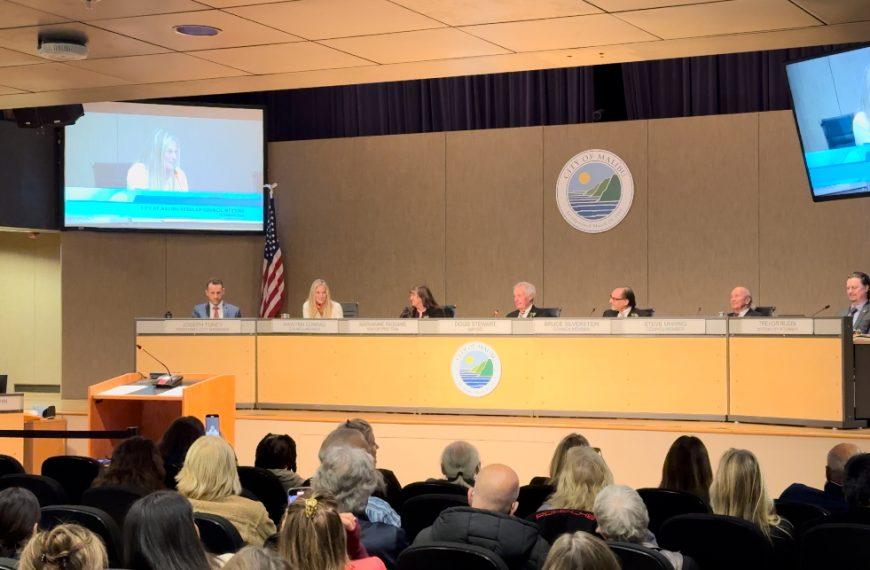 Newly Elected Haylynn Conrad is Sworn In During Malibu City Council