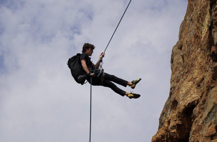 Parker Beard Climbs to the Top