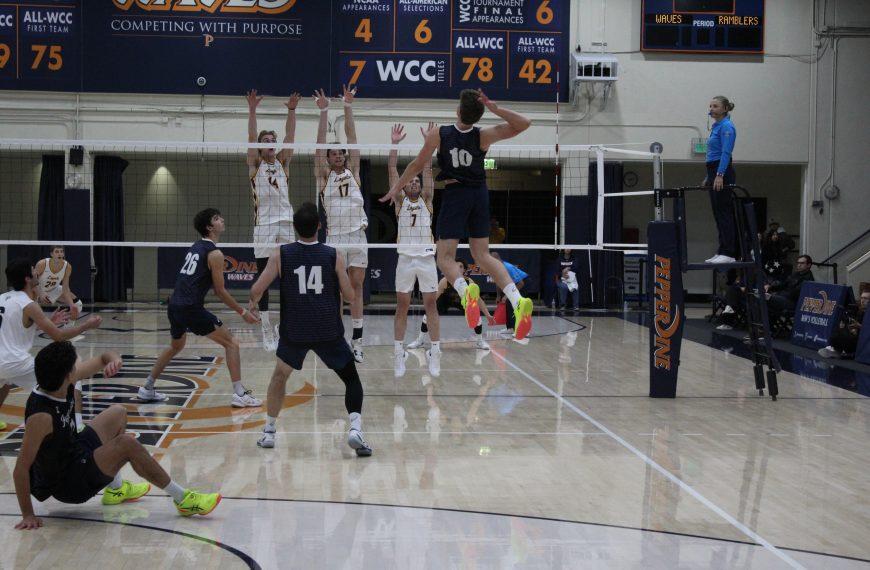 Photo Gallery: Men’s Volleyball Falls Short in a Five-Set Thriller Against Loyola Chicago