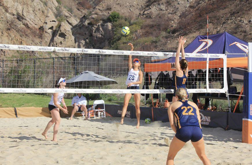 Photo Gallery: Beach Volleyball Opens Season With Pepperdine Challenge