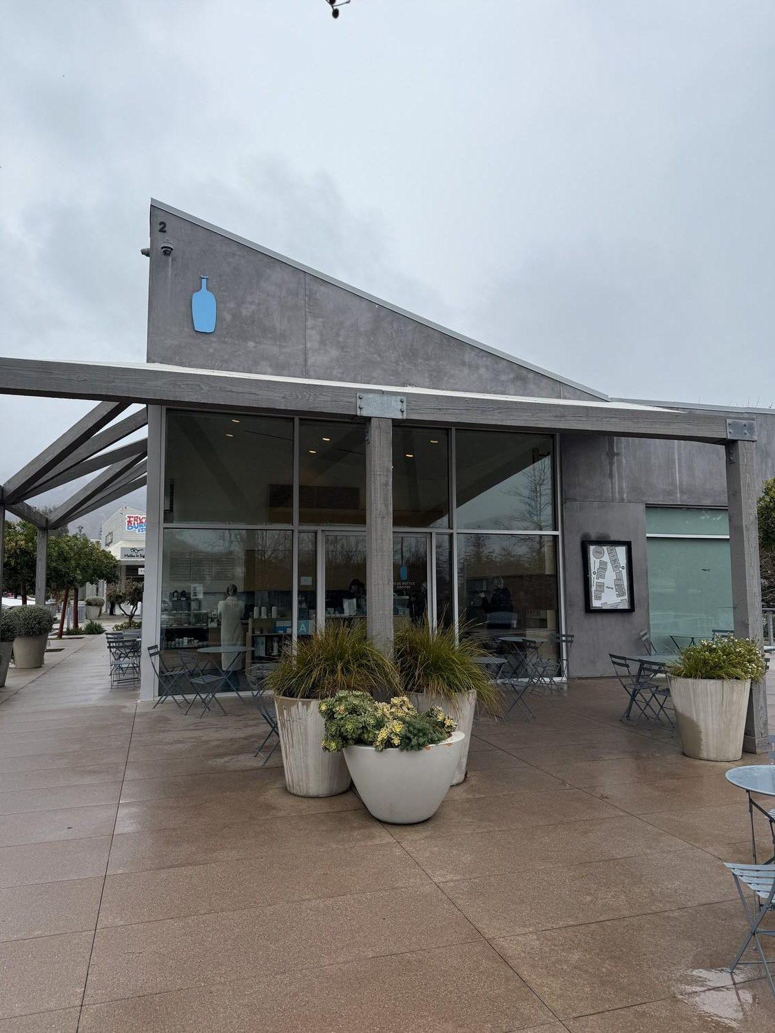 Blue Bottle sits in the same parking lot as Whole Foods in the Malibu Park at Cross Creek. The Oakland-based shop released their new Cherry Blossom Latte on Feb. 14.