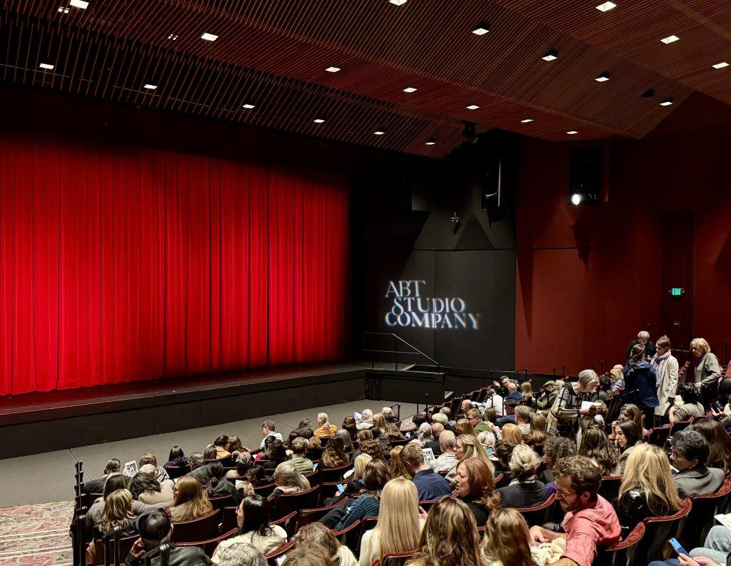 A full audience waits for the show to begin in Smothers Theatre on March 13. Alumna Jacqueline Cleaveland ('24) said she loved how the performance had both classical and modern dance elements. Photo by Bohuen Tong