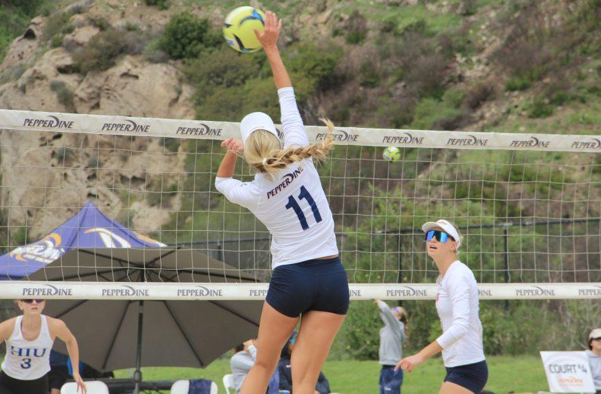 Pepperdine Beach Volleyball Secure Dominant 2-0 At Pepperdine Dual
