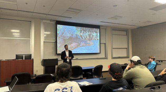 Pro-Israel Student Club Hosts IDF Soldier, President Gash Appears